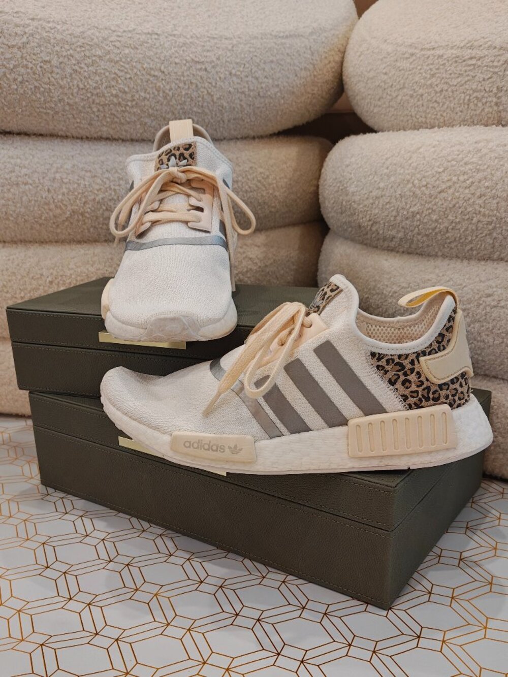 Adidas Originals Women's NMD R1 Animal Print